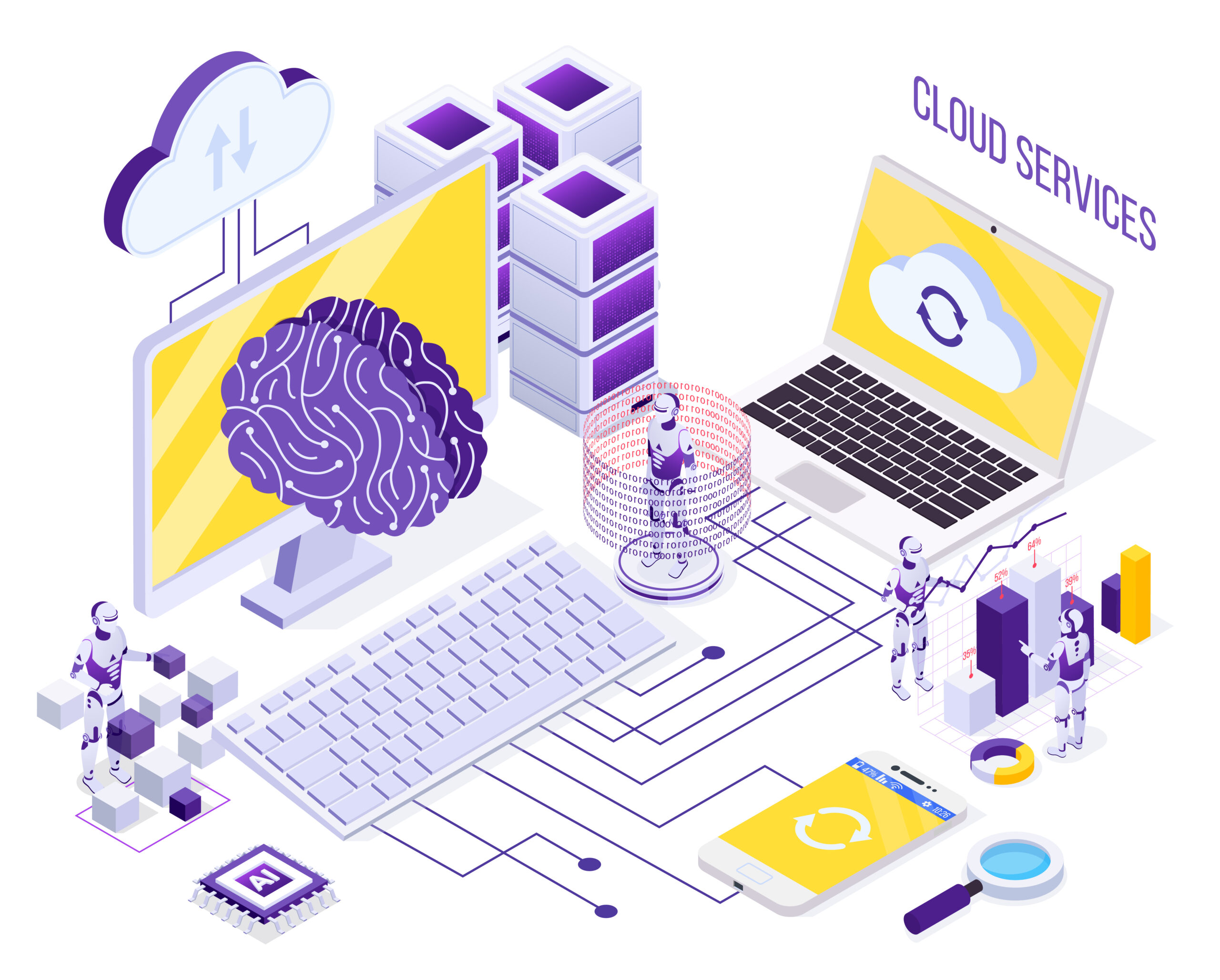 13767001 1906.i039.007.robotic process automation isometric