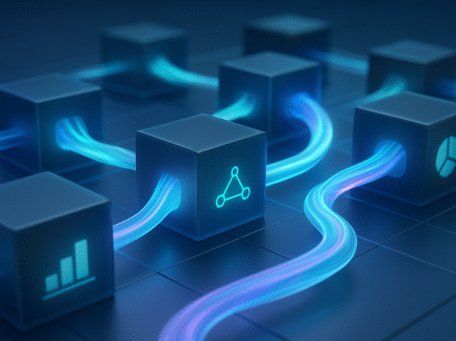20250808 1748 Futuristic Data Flow simple compose 01k24svpcke2c81fpxe60bj94p