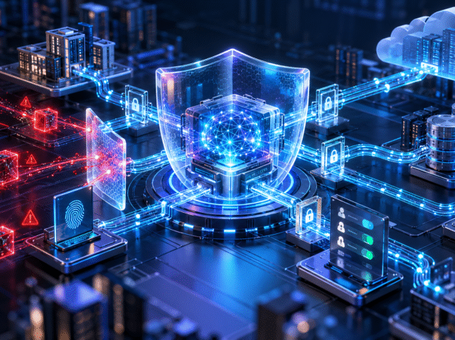 Neon AI Shielded Network Core